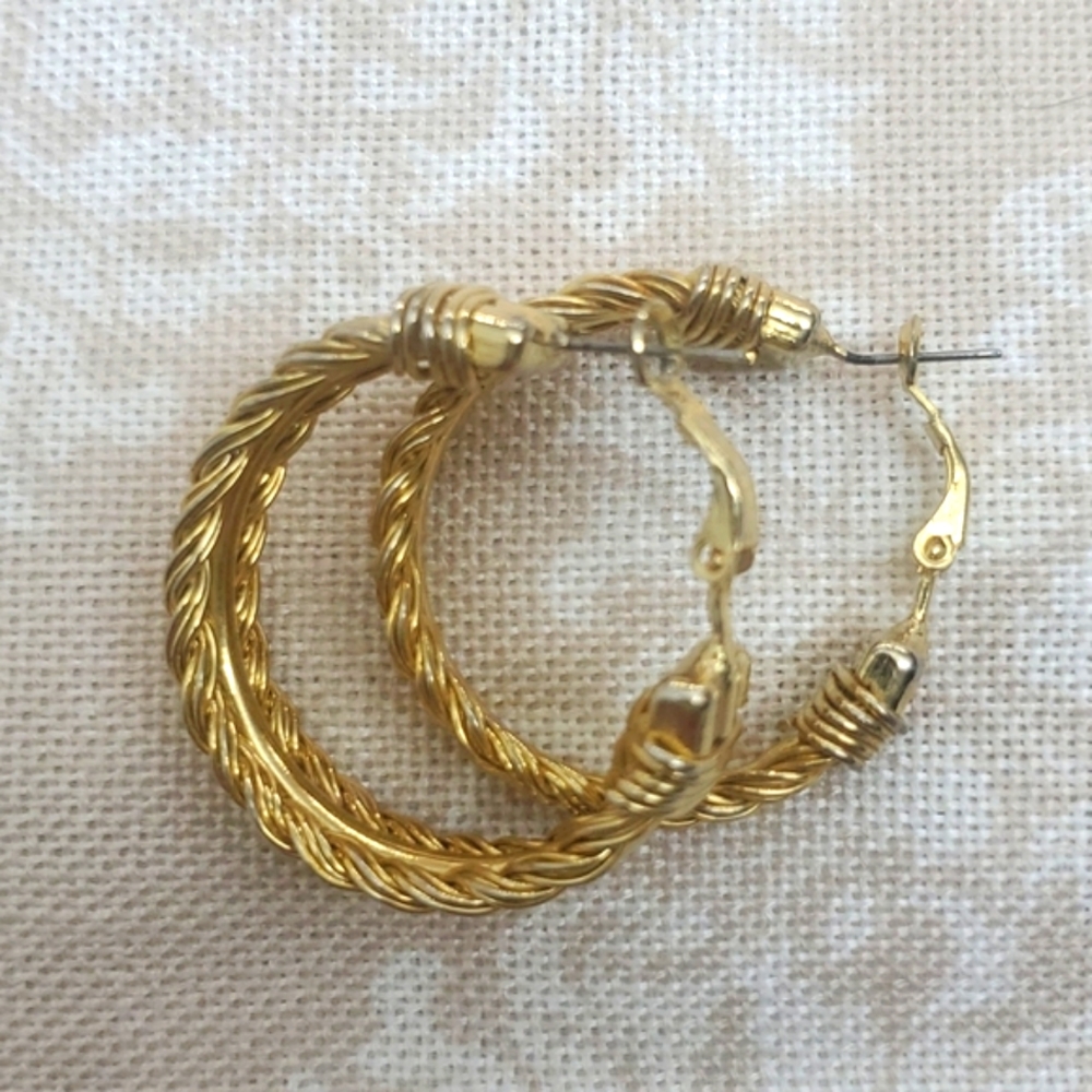 Pierced earrings